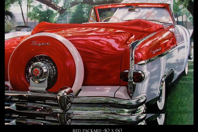 10 великолепных работ Шерил Келли, художницы автомобилей (10 фото)