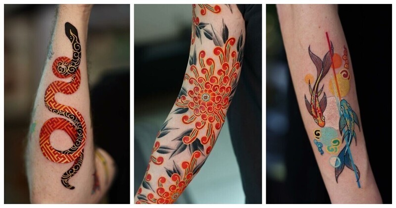 25 works of a Korean tattoo artist, to whom people come from all over the world (26 photos)