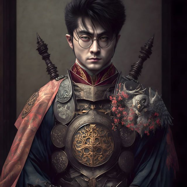 If the characters of "Harry Potter" were heroes of Japanese fantasy (9 photos)