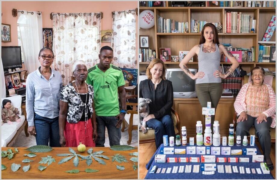 12 снимков фотографа, который объездил мир и показал аптечки жителей разных стран (13 фото)