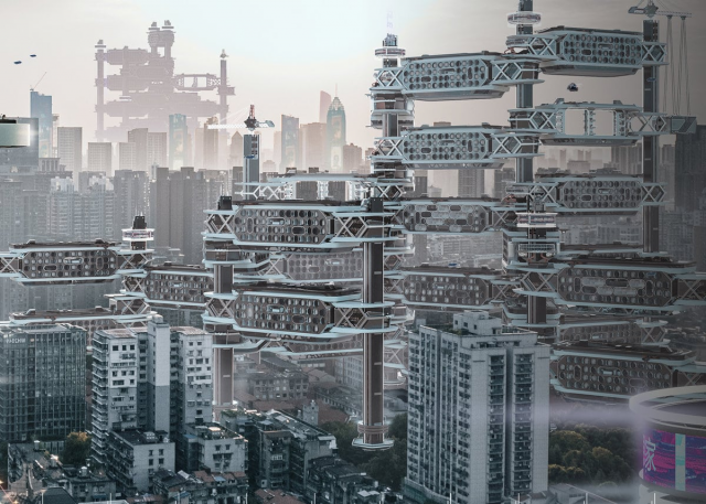 "Конкурс Skyscraper Competition 2023": проекты удивительных небоскребов будущего (12 фото)