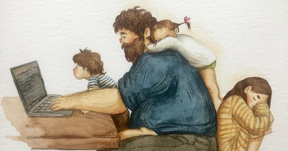 18 heartfelt illustrations that warm hearts and remind you of what’s most important (19 photos)