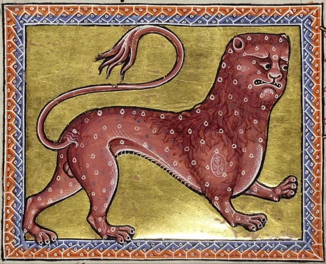 How in the Middle Ages artists painted animals they had never seen (16 photos)