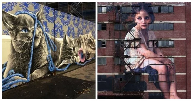 17 examples of street art that are truly impressive (18 photos)