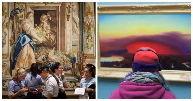 15 people who fit perfectly into the museum environment (16 photos)