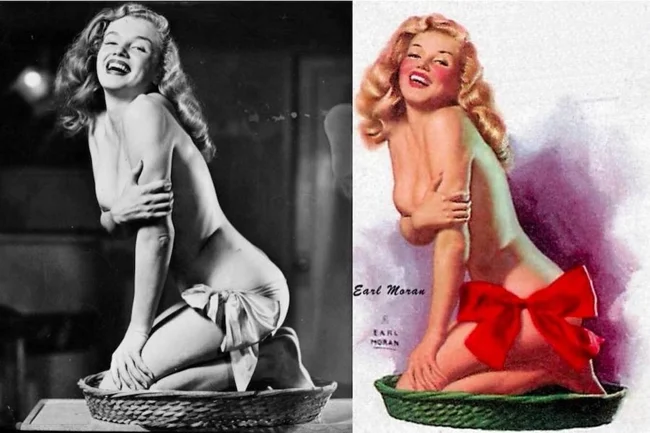 Charming Pin-up: How Young Marilyn Monroe Worked as a Model for Just $10 an Hour (9 photos)
