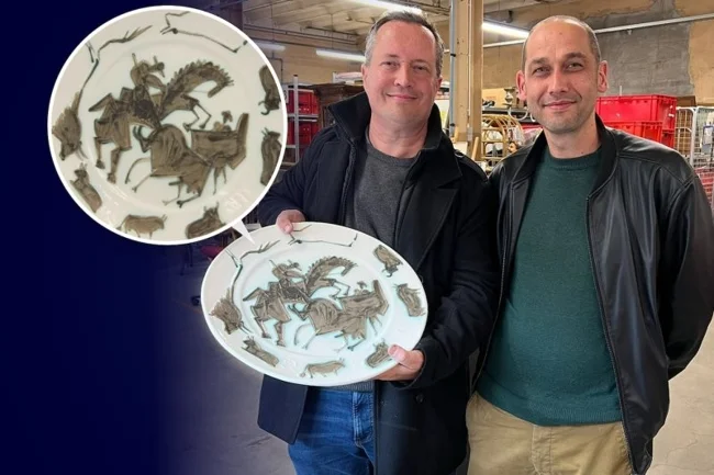 A work by Picasso was accidentally found in a Belgian second-hand store (2 photos)