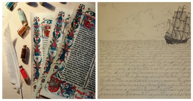 25 examples of masterpiece handwriting (26 photos)