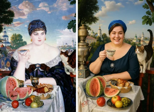 Нейросети оживили картины известных художников (16 фото)