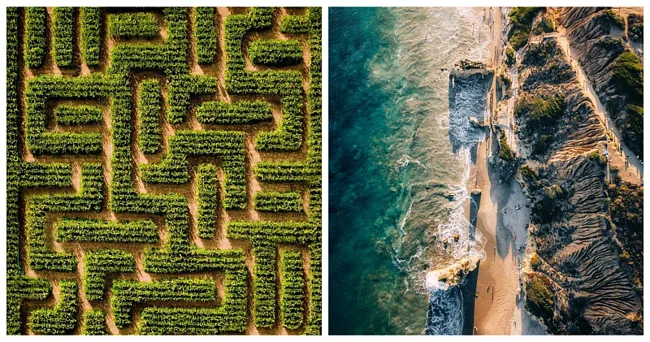 Stunning aerial shots of California by photographer Tommy Lundberg (19 photos)