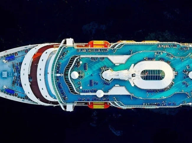Cruise Ships - Stunning Views from Above (12 photos)