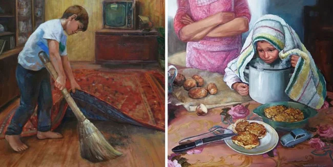 Заряд доброти від художниці: 18 картин, від яких стає тепло на душі (18 фото)