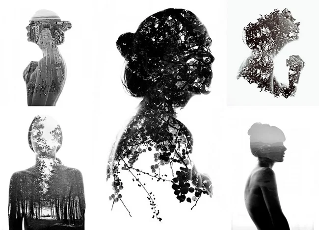 Female silhouettes by Aneta Ivanova (10 photos)