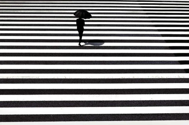Lonely Figures in a Black and White World: Mesmerizing Photos by a Japanese Photographer (16 photos)
