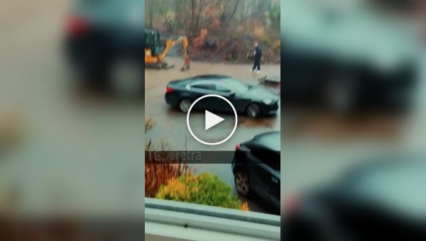 An excavator seller asked a guy to make him a cool video for an ad
