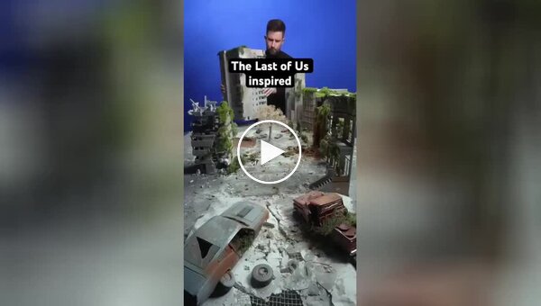 Miniature Artist Creates Location for The Last of Us