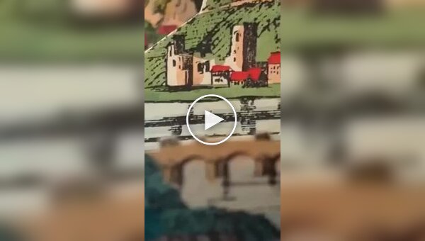 XIX век на страницах: трехмерная долина Рейна