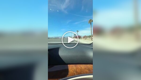 Необычный рисунок в Палм-Дезерт