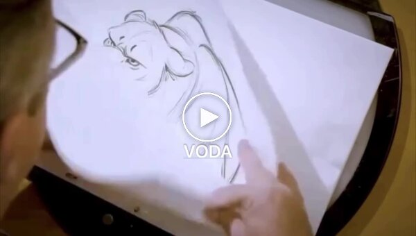 Как Disney раньше создавали мультики