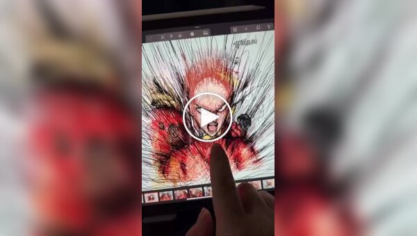 3D drawing based on anime